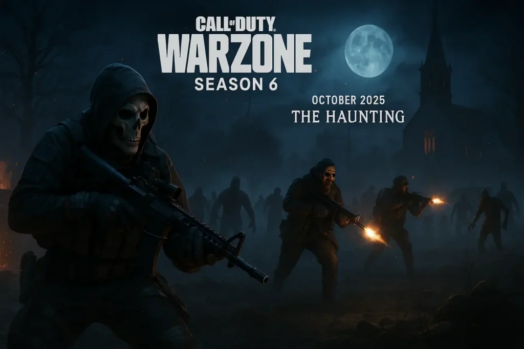 Call of Duty: Warzone сезон 2025 — патч, событие The Haunting и карта ночью